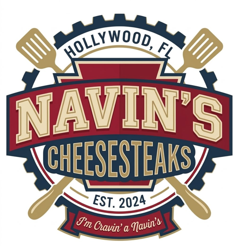 Navin's Cheesesteaks logo